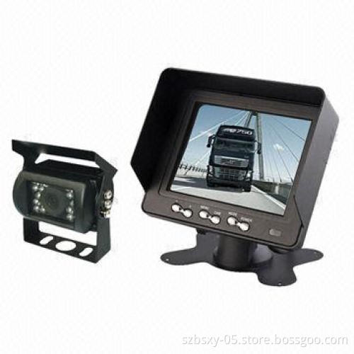 Car Reversing Camera System with 5-inch Monitor Rear View Cameras for Buses